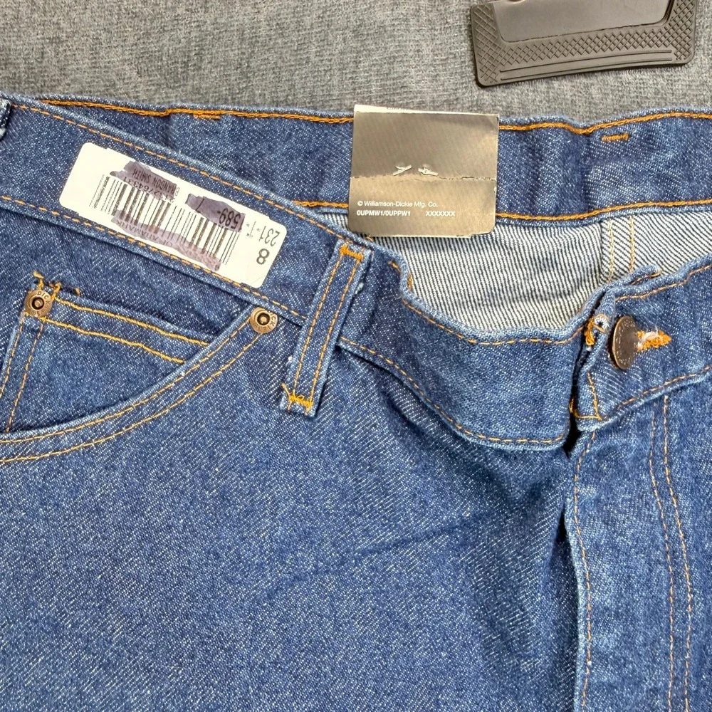 Dickies Jeans Mens 40x36 Blue 100% Cotton Regular Fit Straight Leg C993RNB